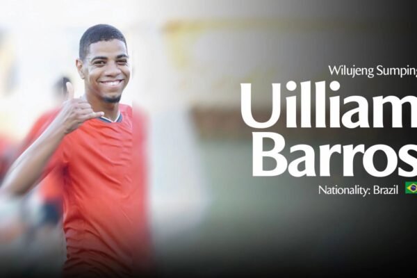 Persib Tautkan Uilliam Barros dengan Kesepakatan Dua Musim