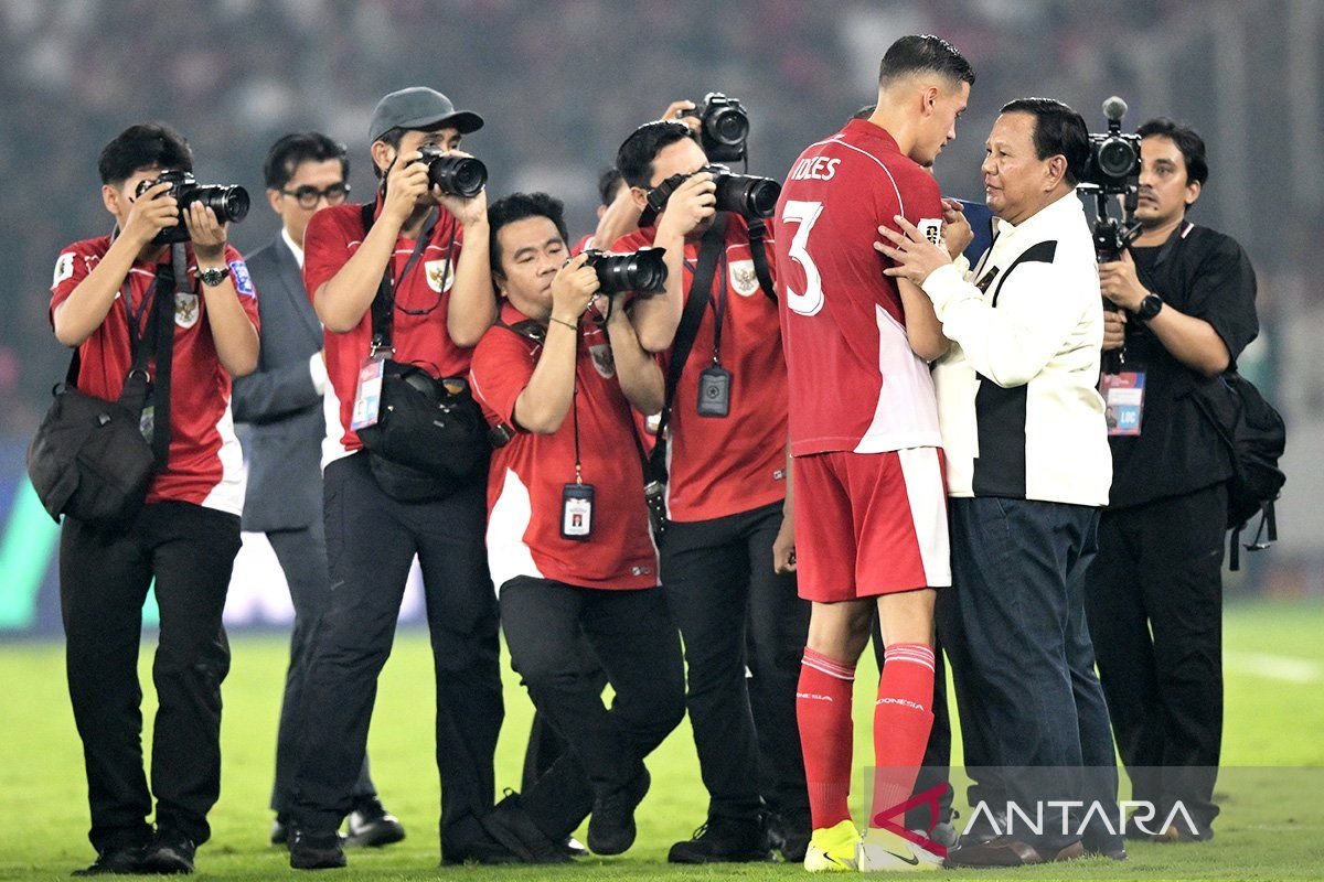 Prabowo Bersyukur: Timnas Unggul atas China, Insha Allah Menuju Piala Dunia