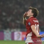 Penalti Ole Romeny Mengantarkan Indonesia Unggul atas China di Paruh Pertama