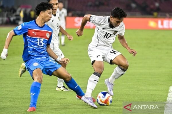 Gol Bunuh Diri Membawa Timnas Indonesia U23 Unggul 1-0 di Paruh Pertama