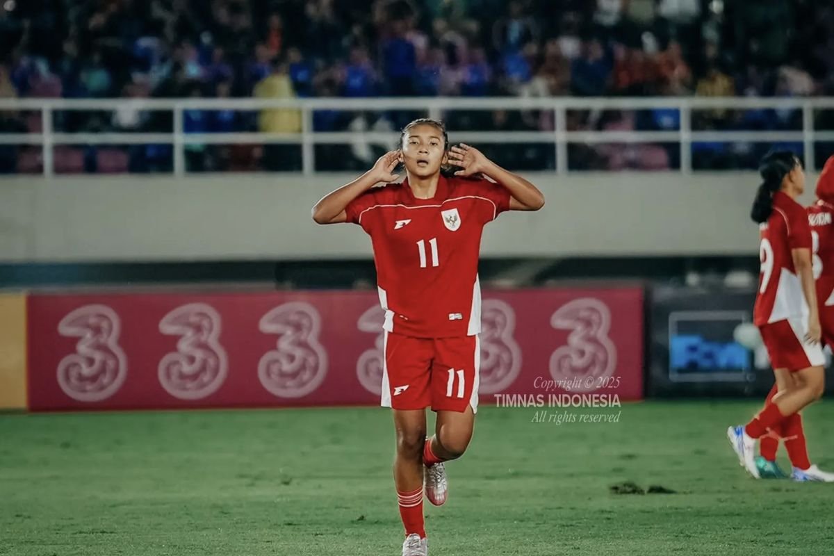 Striker Indonesia Nasywa Menjadi Pemain Tersubur di Kejuaraan ASEAN U-16 Putri